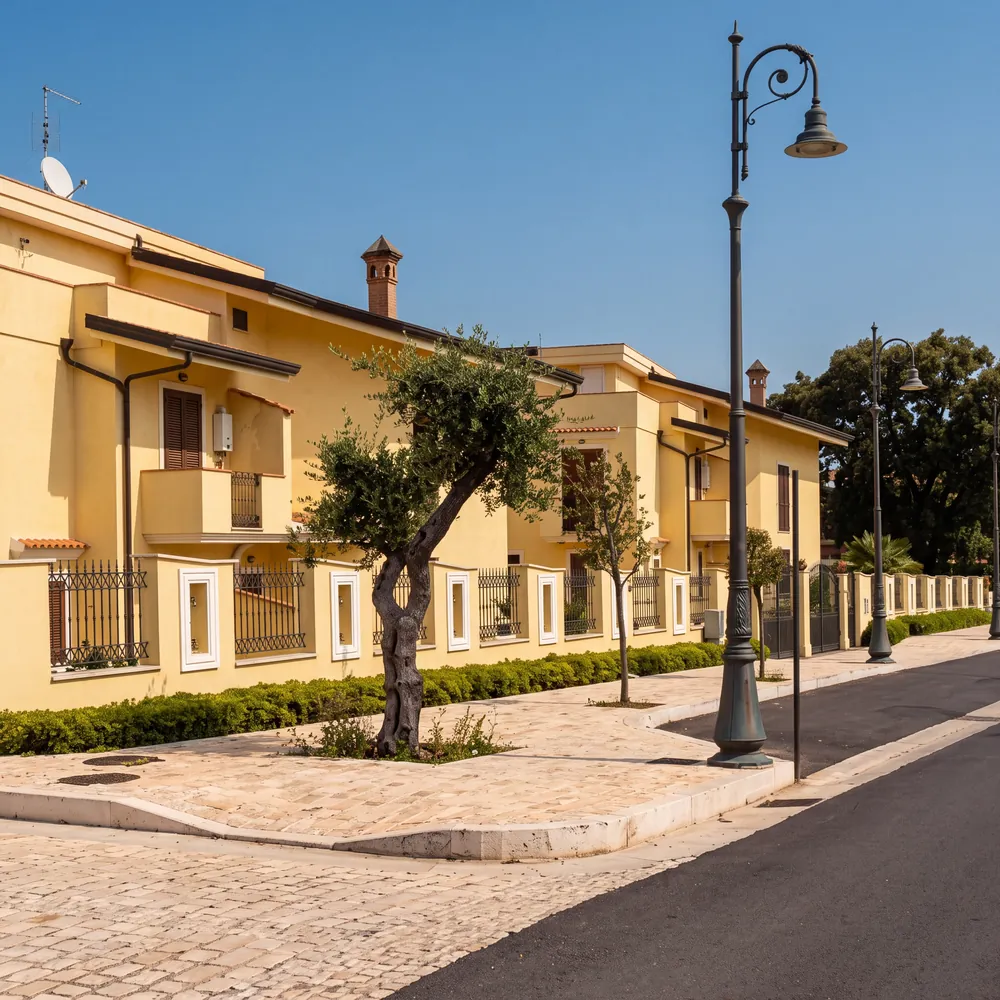 Villette a schiera a Sperlonga, 2004